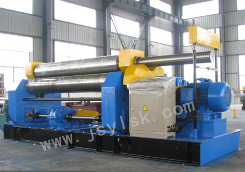 機械三輥對稱式(shì)卷闆機