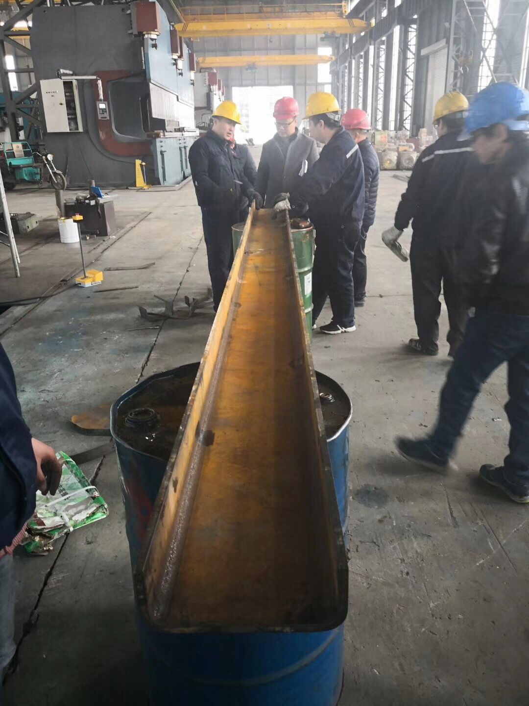 東海(hǎi)數控折彎(wān)機試機效(xiào)果展示