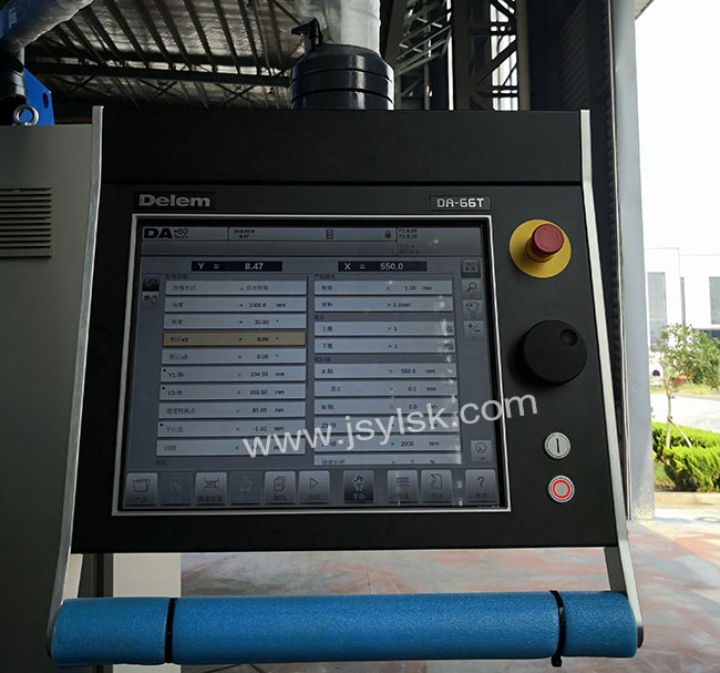 WE67K-125/3200數控(kòng)折彎機 DA66T數(shu)控系統，6+1軸(zhóu)